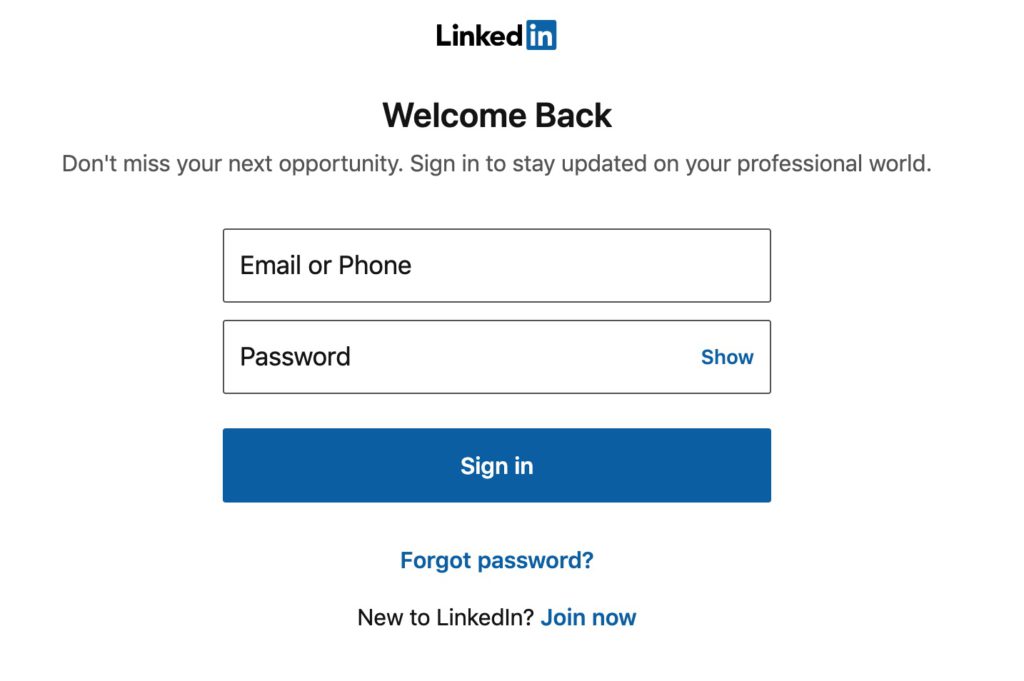 How to add Interests on LinkedIn login